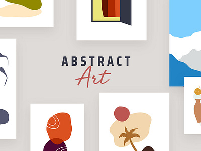 Abstract Art Collection abstract art vector vector art vector elements vectors