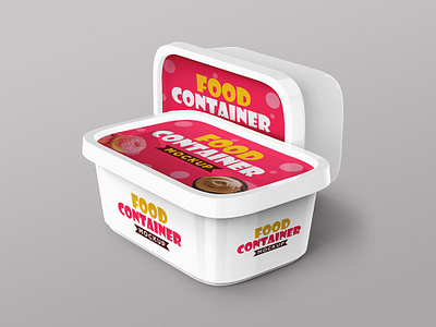 Plastic Food Container Mockups download psd mockup template mockups packaging mockup plastic food container mockups psd mockups templates