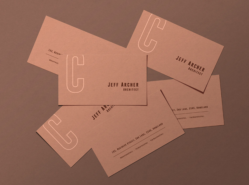 Download Business Card Mockup Templates By Graphicsfuel Rafi On Dribbble PSD Mockup Templates