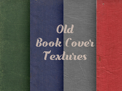 Old  Cloth Book Cover Textures