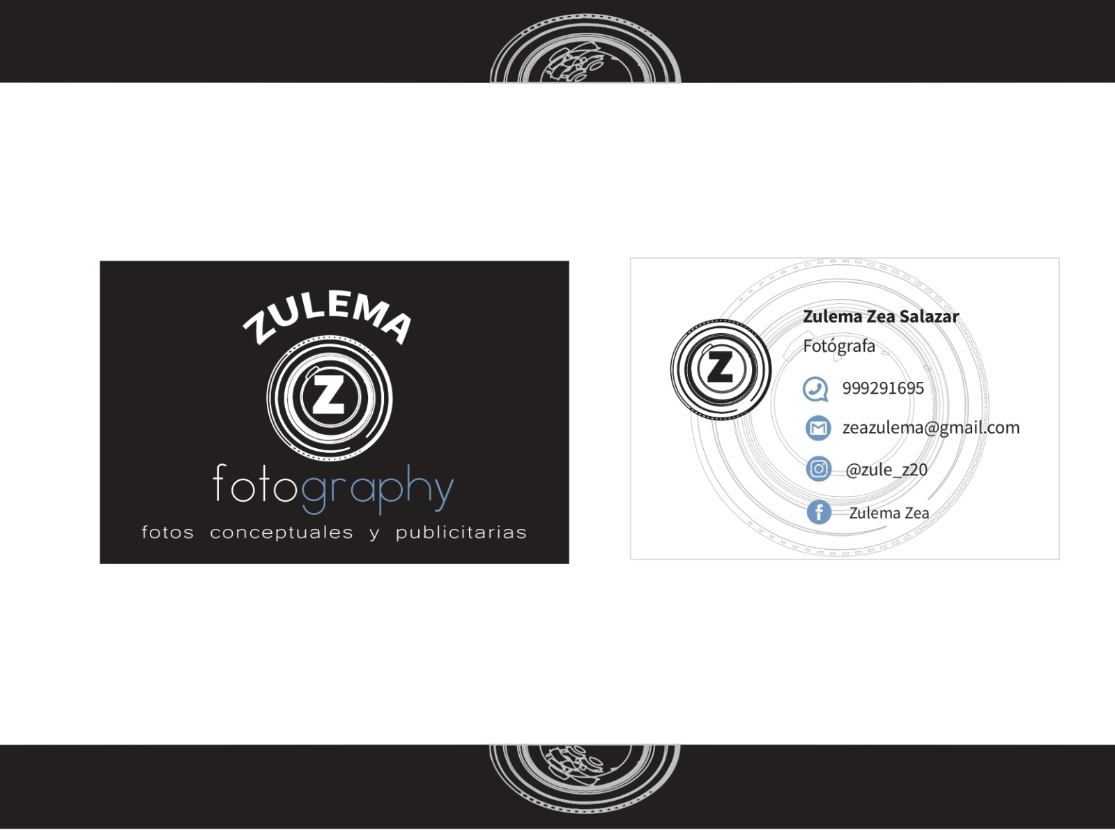 Fotografía Zulema (manual de identidad ) by Zulema on Dribbble