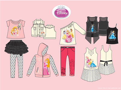 Princess Fantasy design fashion design illustration kids fashion