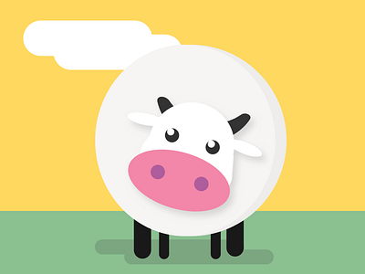 Farmin Cow animal cow farm figma svg