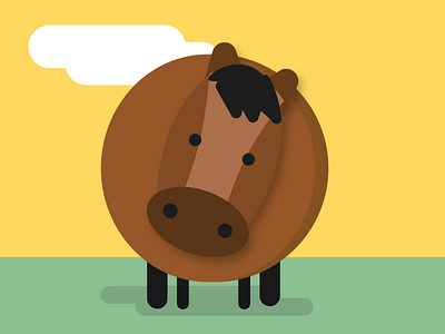 Farmin Horse animal farm figma horse svg