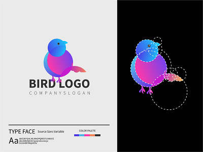 Logo design banner banner ad banner design bird icon bird logo brand brand identity branding branding design golden ratio goldenratio logo design logodesign logotype