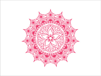 Mandala Design artwork ui
