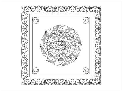 Mandala pattern Design artwork luxury