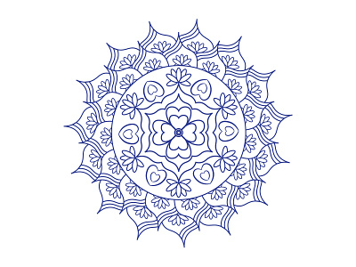 Luxury Mandala Design Pattern artwork. invitation