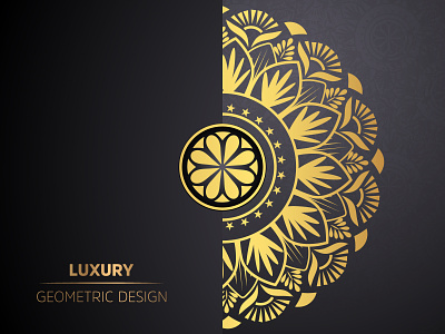 Luxury Mandala Design Pattern artwork henna