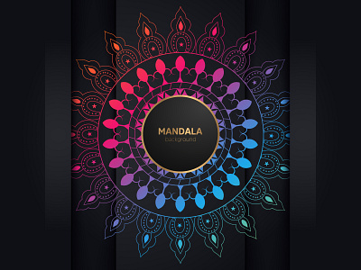 Luxury Mandala Design Pattern artwork. artwork