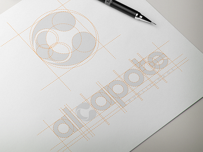 alCapote - Grid Construction alcapote brand construction creative design grid iloco logo logotype marketing publicity rebrand typo typography vector