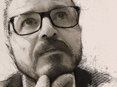 Mr. Capponi digital art digital painting drawing illustration portrait