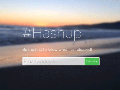 Announcing #Hashup