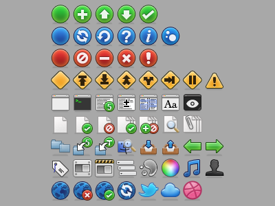 Toolbar Icons download icons mac psd toolbar