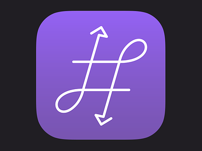 New #Hashup Icon & Branding branding hashup icon ios iphone logo