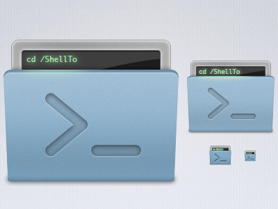 ShellTo: Updated Icon app icon icons mac shell shellto terminal
