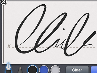 SignNow: Sexy Signature drawing ios iphone pen signature signnow