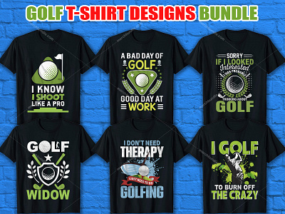 Golf T Shirt Design