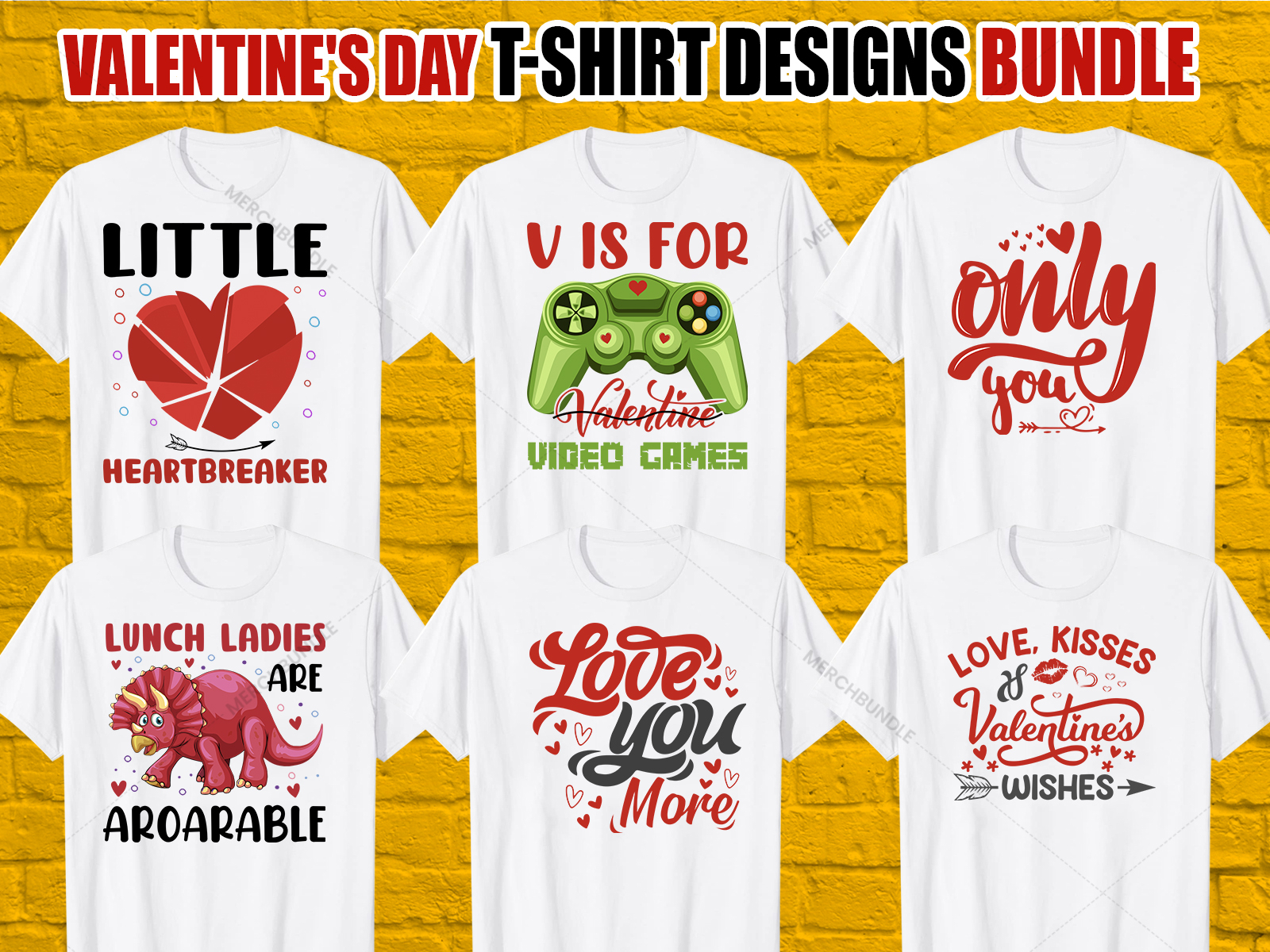 Valentine S Day T Shirt Design Bundle By Merch Bundle On Dribbble