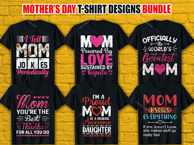 Mother Day T-Shirt Design Bundle