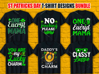 ST PATRICKS DAY T-Shirt Design Bundle