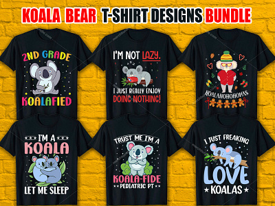 KOALA BEAR T-Shirt Design Bundle custom shirt design custom t shirts custom t shirts cheap custom t shirts online custom text shirt design graphic design how to design a shirt illustration illustrator tshirt design merch design photoshop tshirt design t shirt design software t shirt design t shirt design photoshop t shirt design tutorial t shirt design ideas t shirt design tutorial typography design