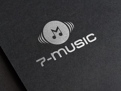 Music Brand Logo animation branding design feminine design feminine logo feminine logo design icon music brand music brand logo music logo typography ux vector web