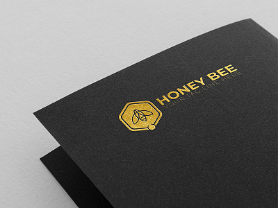 Honey Bee Logo Design animal bee bee logo black brand branding business corporate creativity design flower graphic honey honey logo hornet icon illustrator logo logo design simple