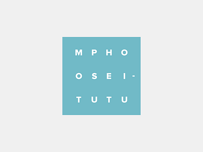 Mpho Osei Tutu Logo actor bio biography blog celebrity comedian design logo mpho osei tutu portfolio south african vector