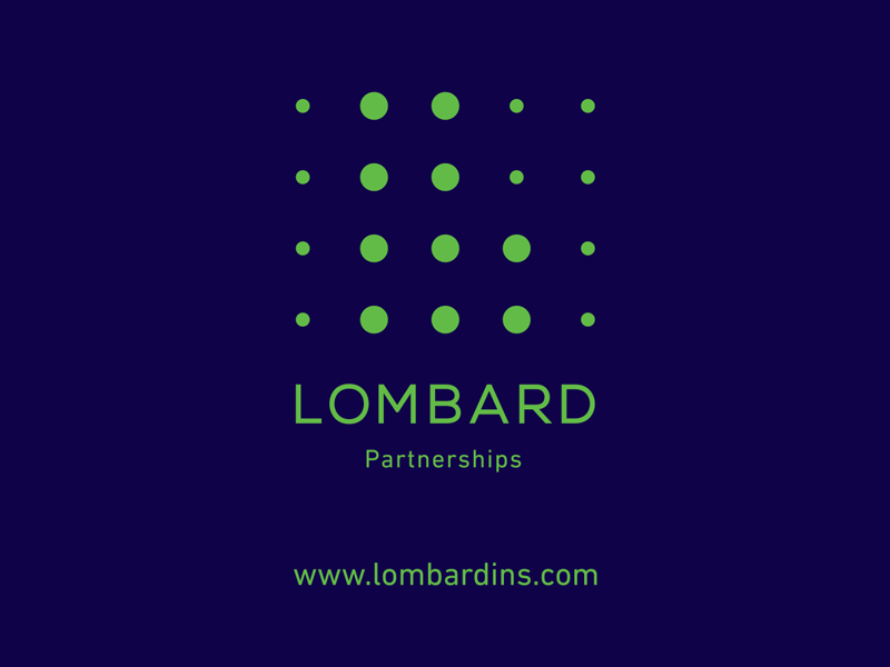 Lombard Animated Logo ae after effects animated animated logo animation banner ad gif logo lombard reveal vector web banner