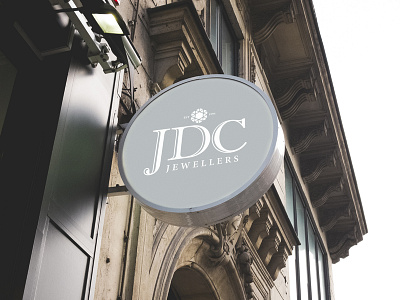 JDC Jewellers Logo - Sign brand branding company corporate design diamond jdc jewellers jewel jewellery jewelry light logo shop sign store vector