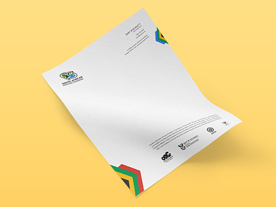 SAWF Letterhead black blue boundary contact federation flag footer green gut wrench header letterhead move olympic organisation red south african vector wrestlers wrestling yellow
