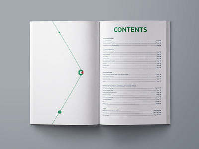 MDS Collivery Proposal Document Inner Contents Page