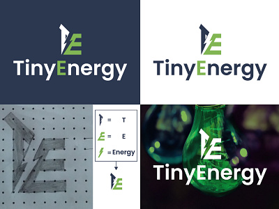 Tiny Energy Logo Design app branding design e logo energy flat graphic design icon illustration logo logo design minimal minimalist power t logo te logo typography vector