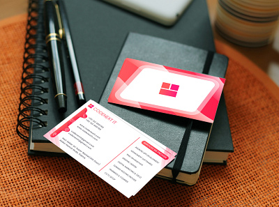 Business Card Design app branding business card card design design flat graphic design illustration logo ui ux vector visiting card design