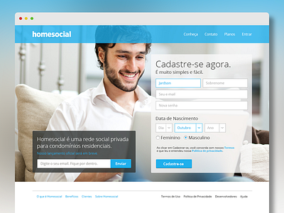 Homesocial Website