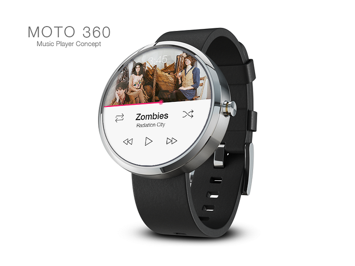 Moto 360 Music Player By Jardson Almeida On Dribbble