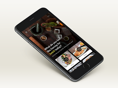 Cooking App • Home view concept