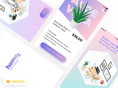 Home2 Interior Design App –– Sketch FREEBIE