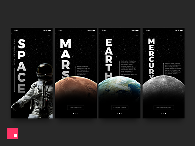 Exploring The Space – Made with InVision Studio