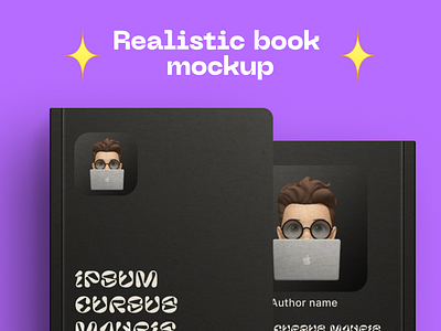 Book mockup in Figma