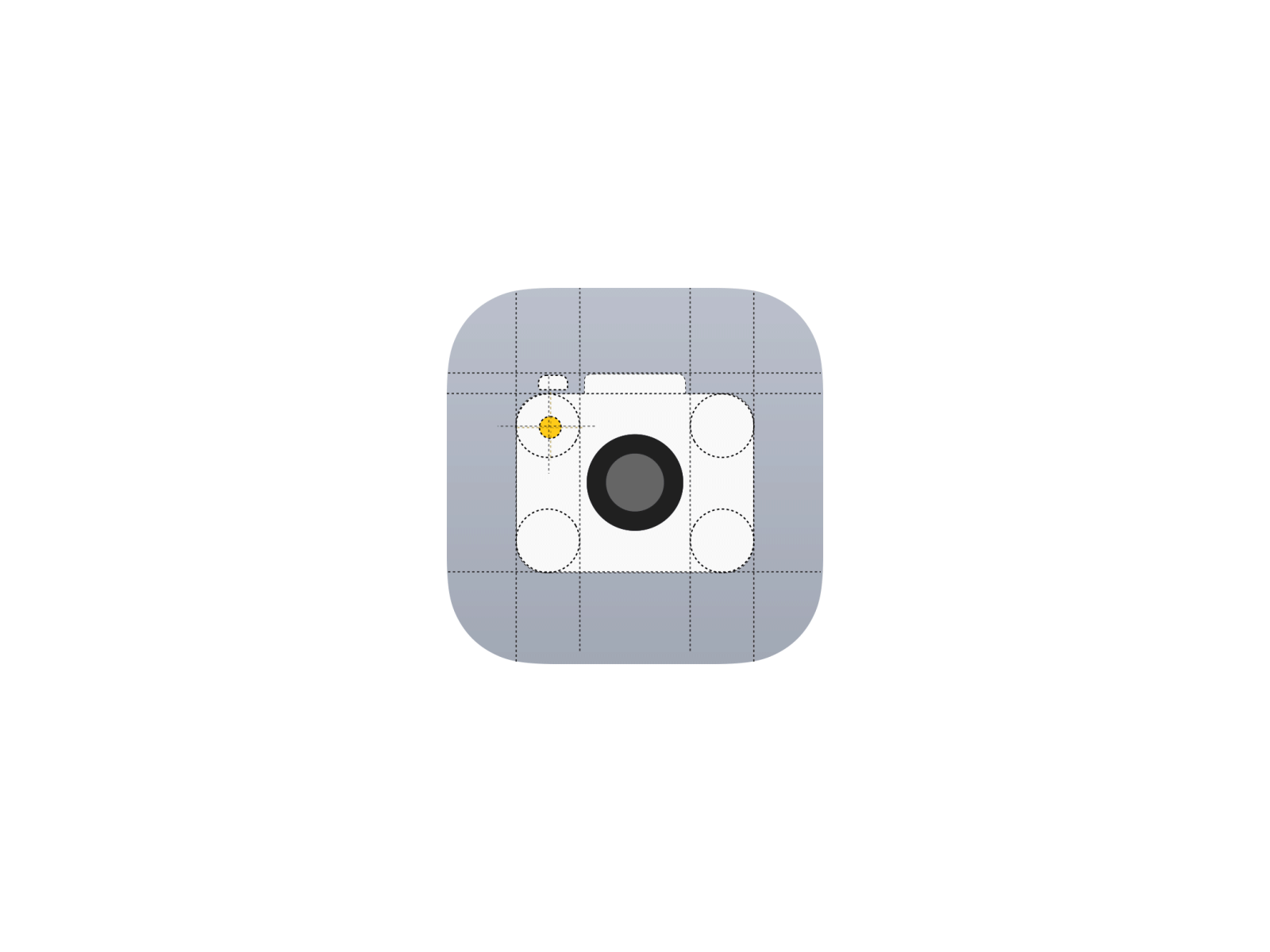 Camera Icon Re-Design Animation for ColorOS 7 ae animation app camera gif icon illustration logo motion oppo ui update