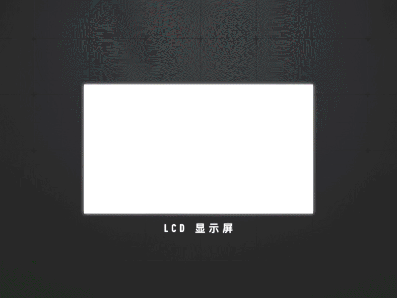 LCD Pixel 3D demo
