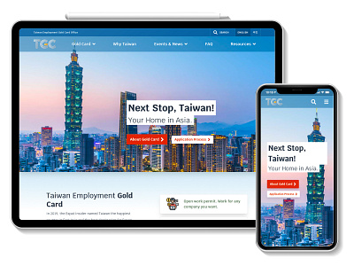 Taiwan Gold Card platform accessibility alpinejs design hugo jamstack ui ux vuejs
