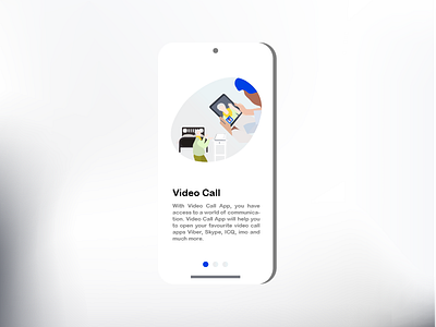 Vodeocall call ui video