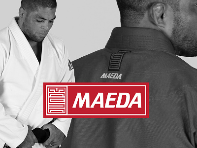 Maeda Red Label bjj branding brazilian jiu jitsu grappling jiu jitsu jiu-jitsu logo mma wrestling