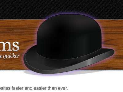 Butler homepage butler cms hat logo wood