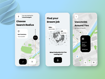 Job Finder App by Raymond Gerke on Dribbble