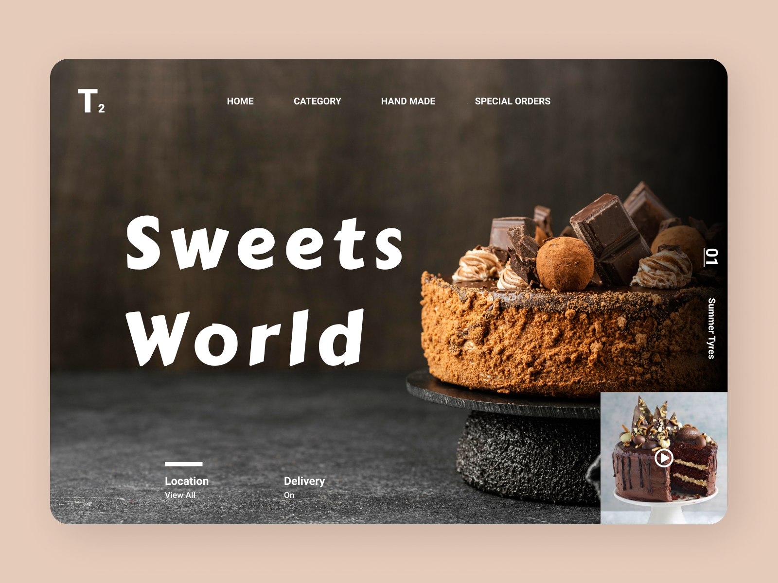 Sweets Online by Raymond Gerke on Dribbble