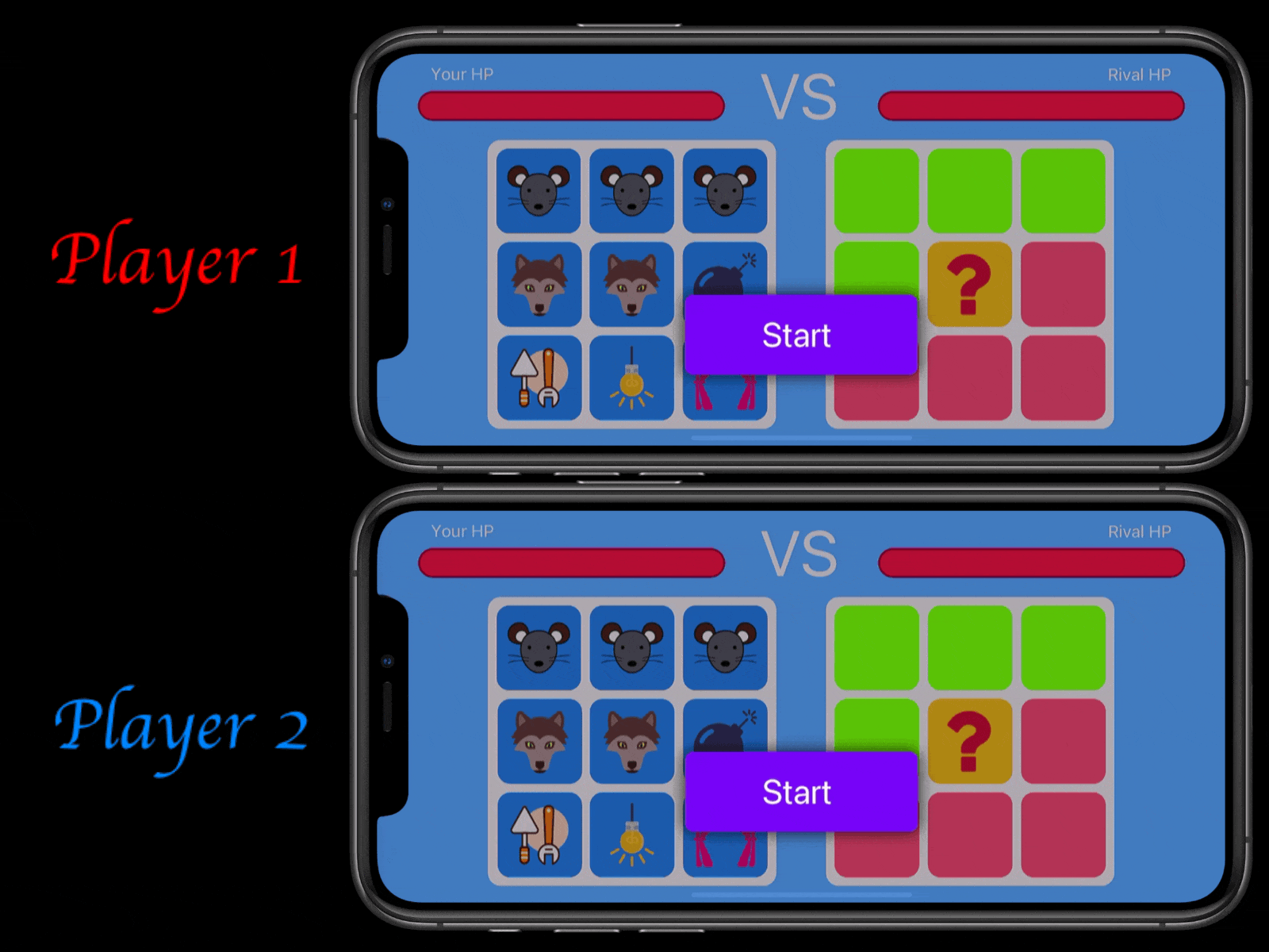 Online Mole Attack By Nestor app design pieday playoff protopie